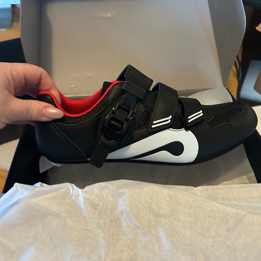 Brand new, never worn women’s Peloton size 9 shoes